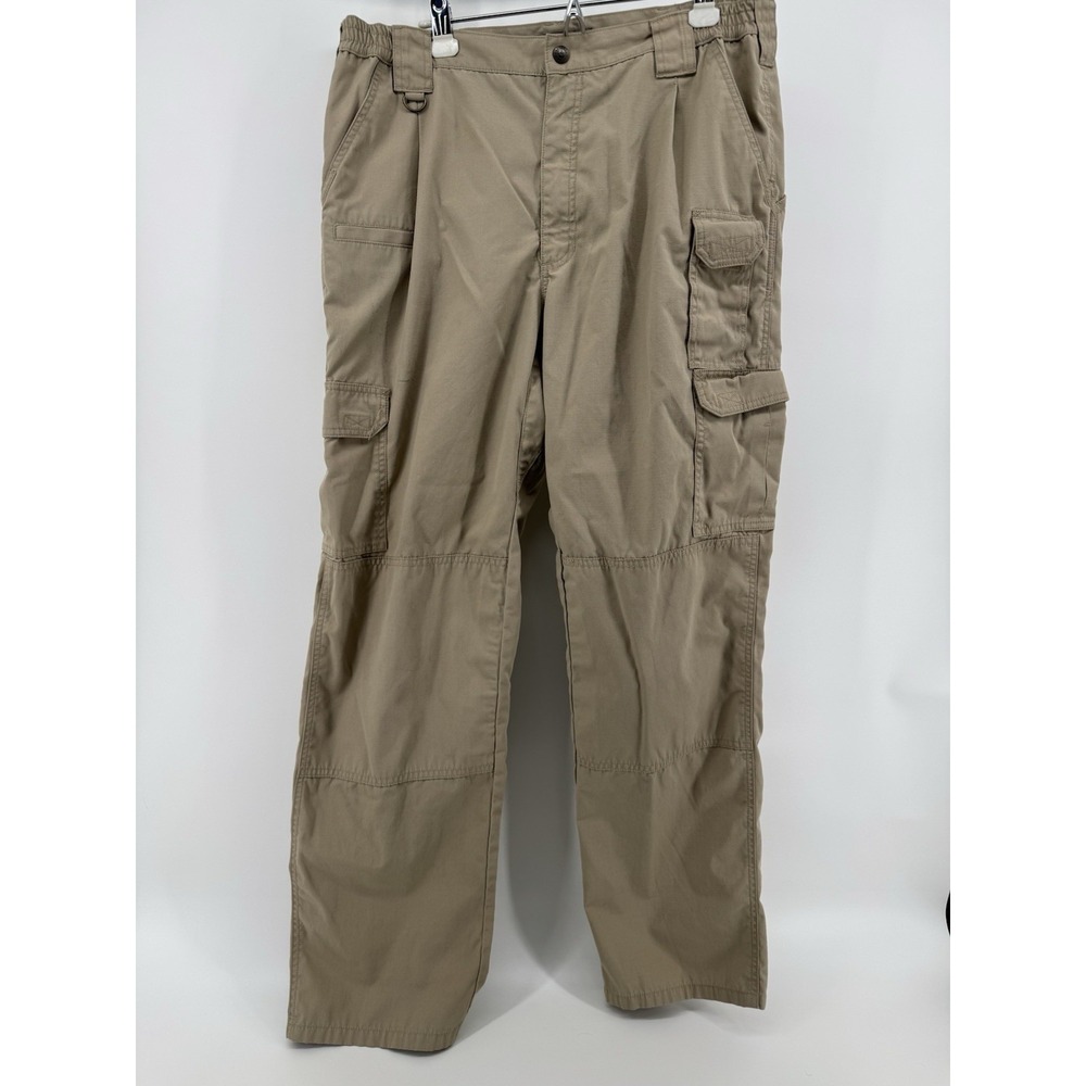 5.11‎ Tactical Khaki Cargo Pants Utility Fit Workwear  38x34